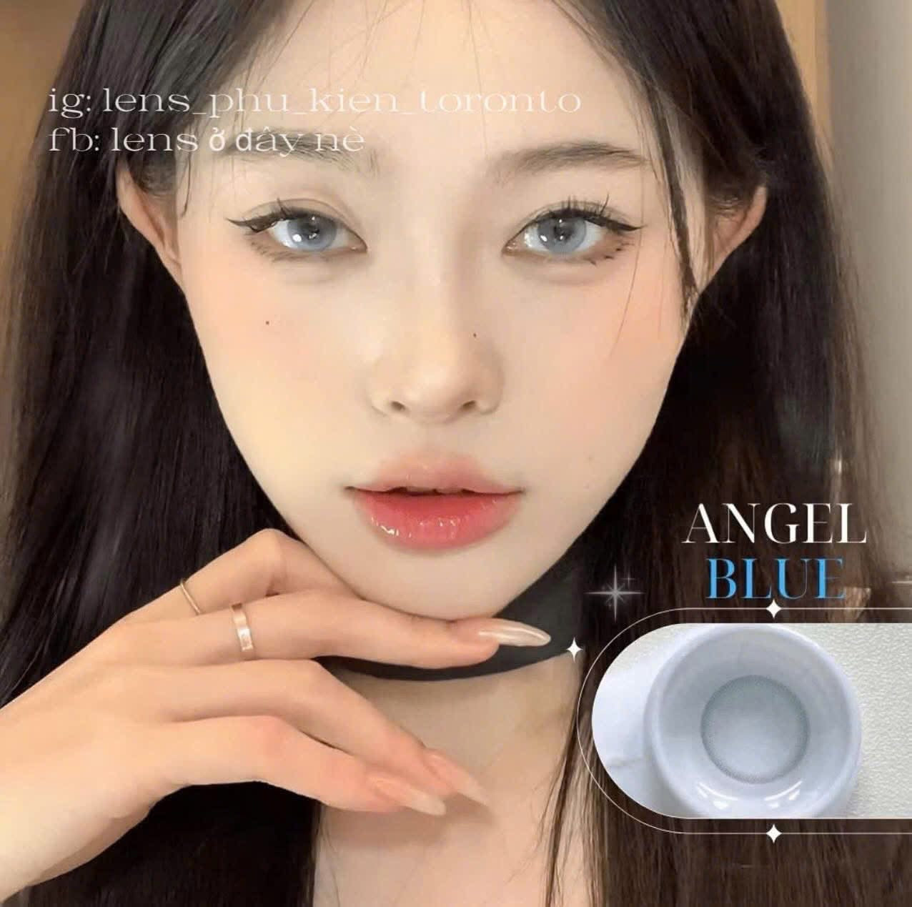 Contact Lens - Angel Blue