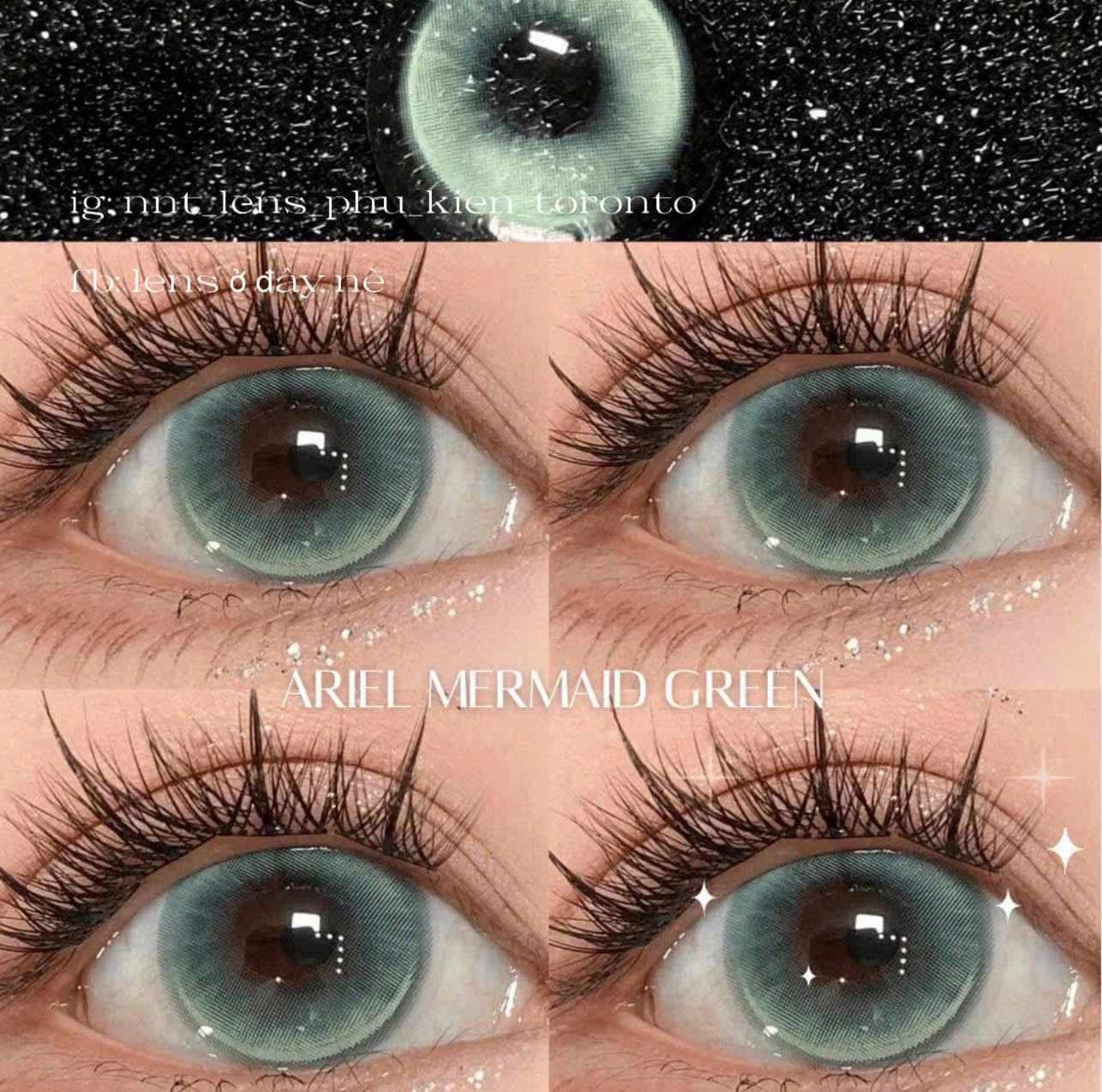 Contact Lens - Ariel Mermaid Green