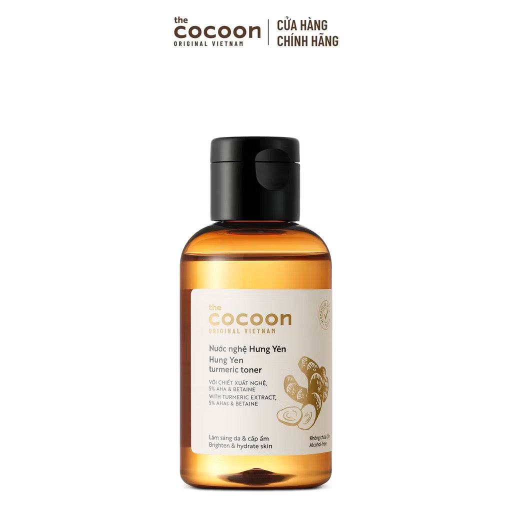 Nước nghệ Hưng Yên (toner) Cocoon làm sáng da & cấp ẩm