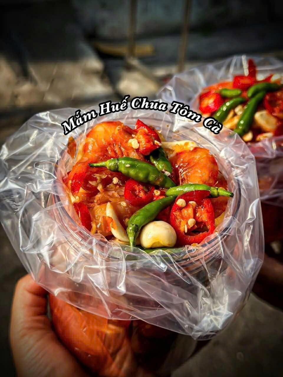 Mắm Huế chua tôm cà