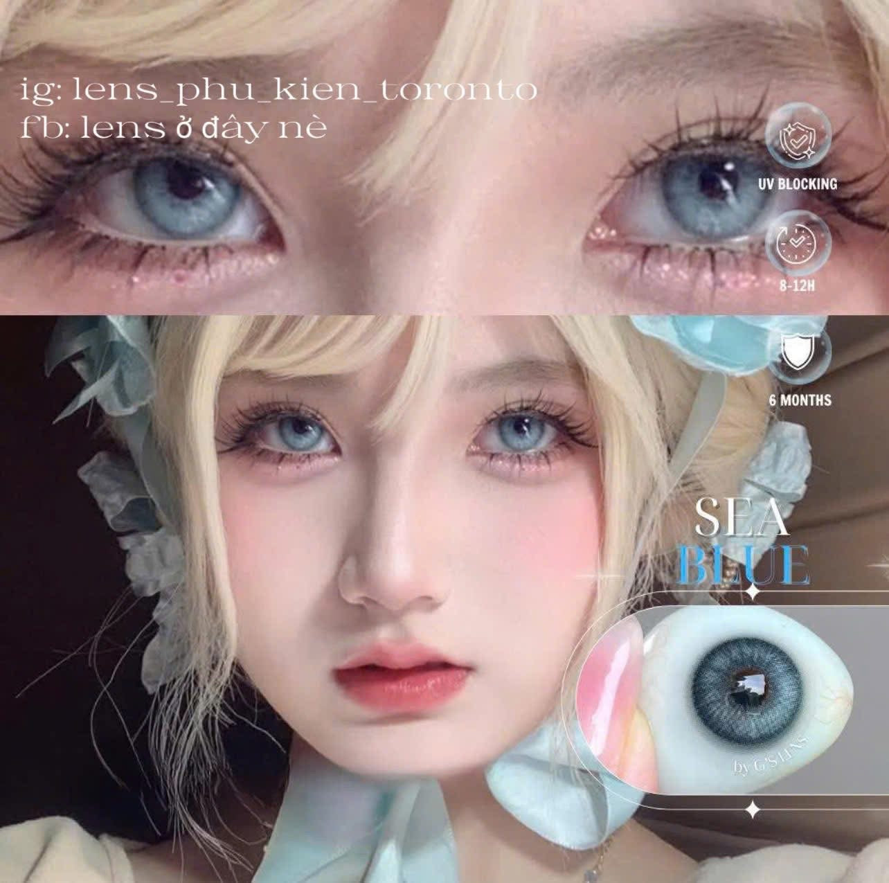 Contact Lens - Sea Blue