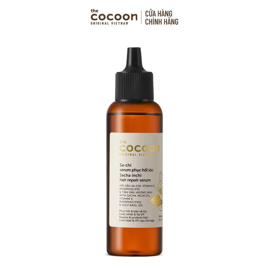 ￼Serum Sa-chi phục hồi tóc Cocoon bảo vệ tối đa khỏi nhiệt và tia UV 70ml