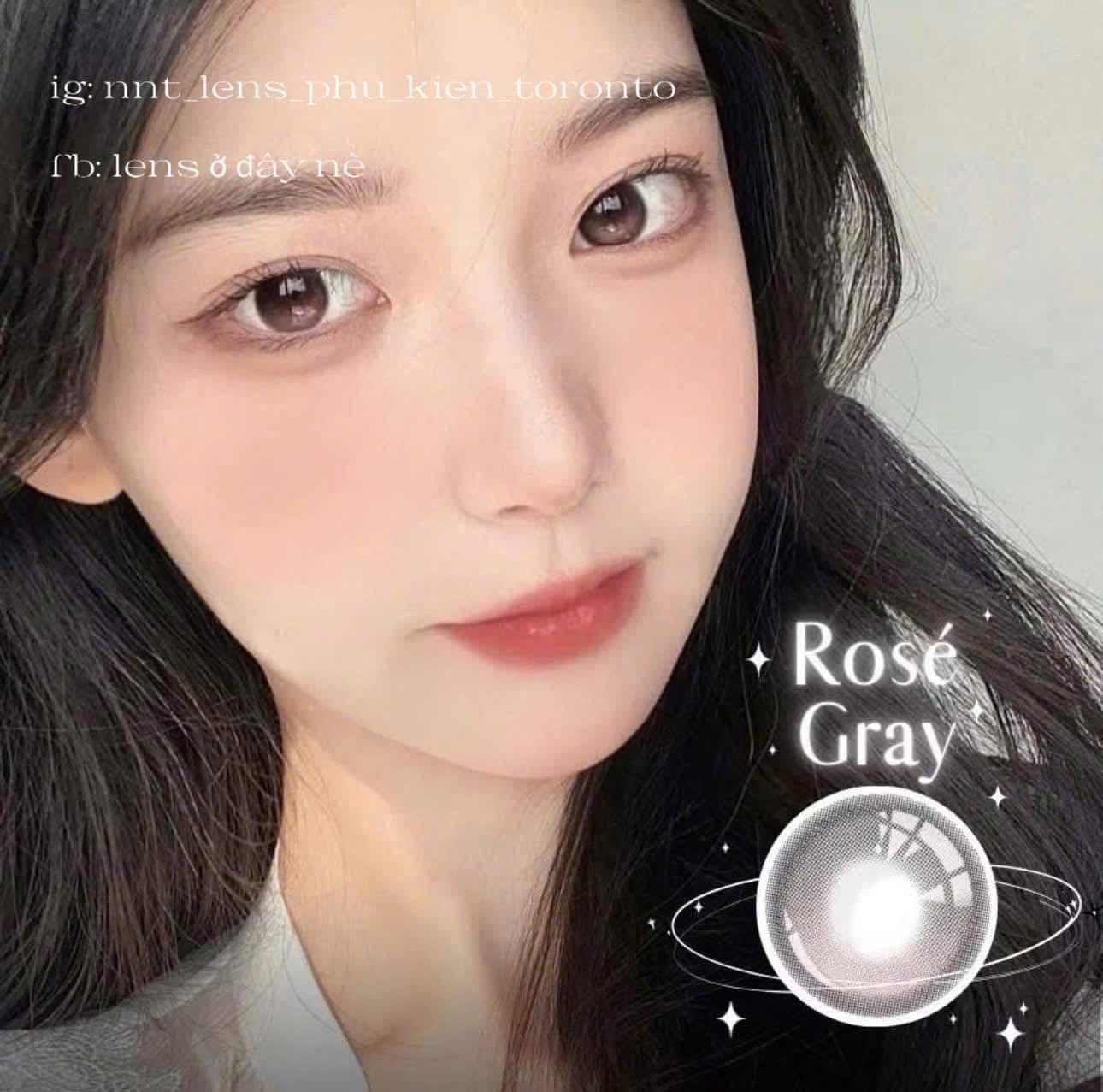Contact Lens - Rosé Gray