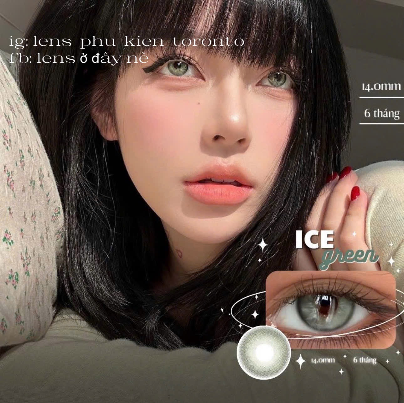 Contact lens - Ice Green