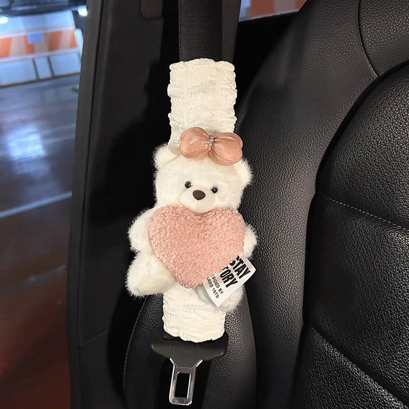 Bọc seat belt gấu và hoa