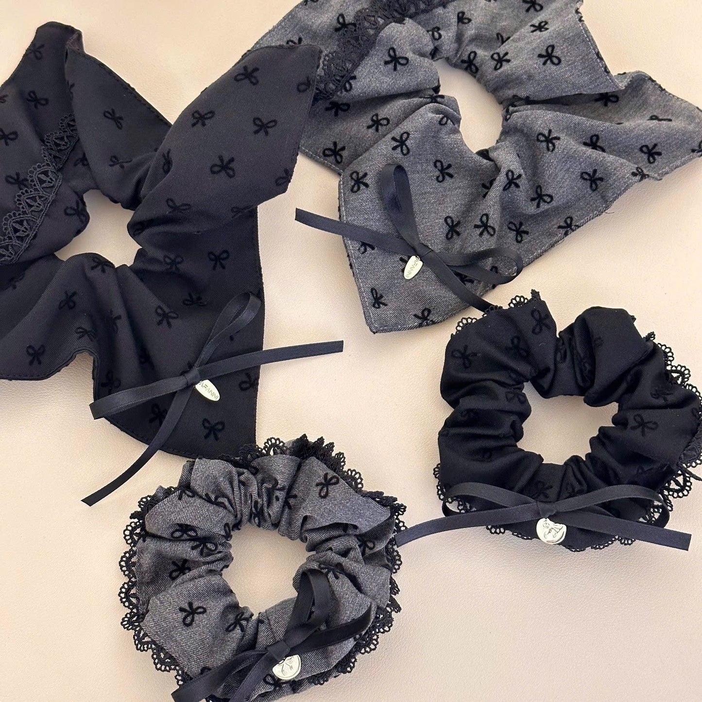 Cột tóc scrunchies nhiều mẫu tuyển xinh