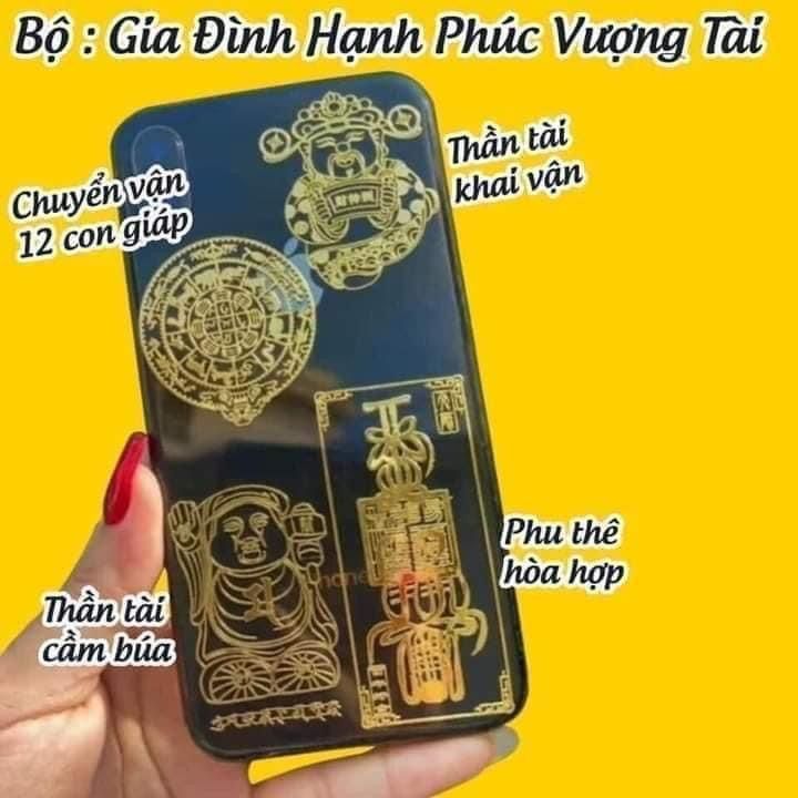 Linh Phù - Miếng Dán Điện Thoại Tài Lộc May Mắn, Dán Laptop, Ipad Siêu Đẹp