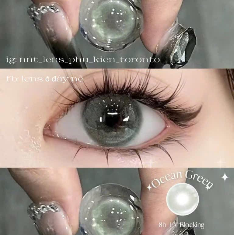 Contact Lens - Ocean Green