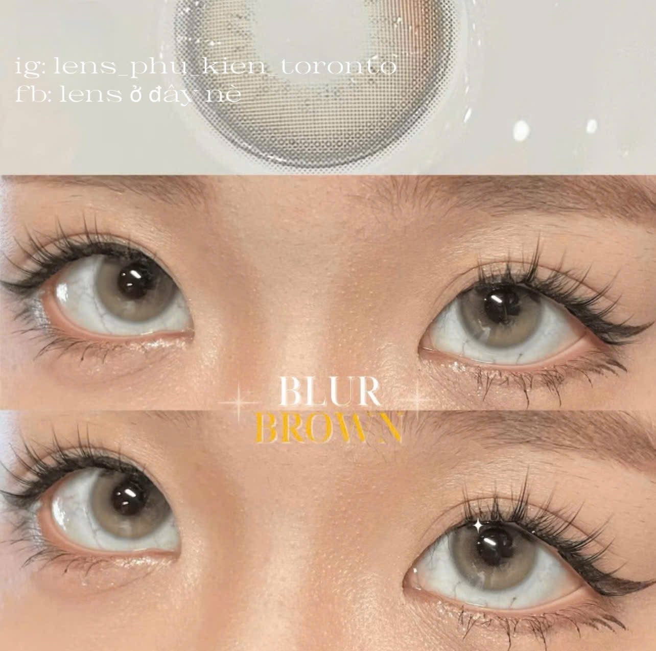 Contact Lens - Blur Brown
