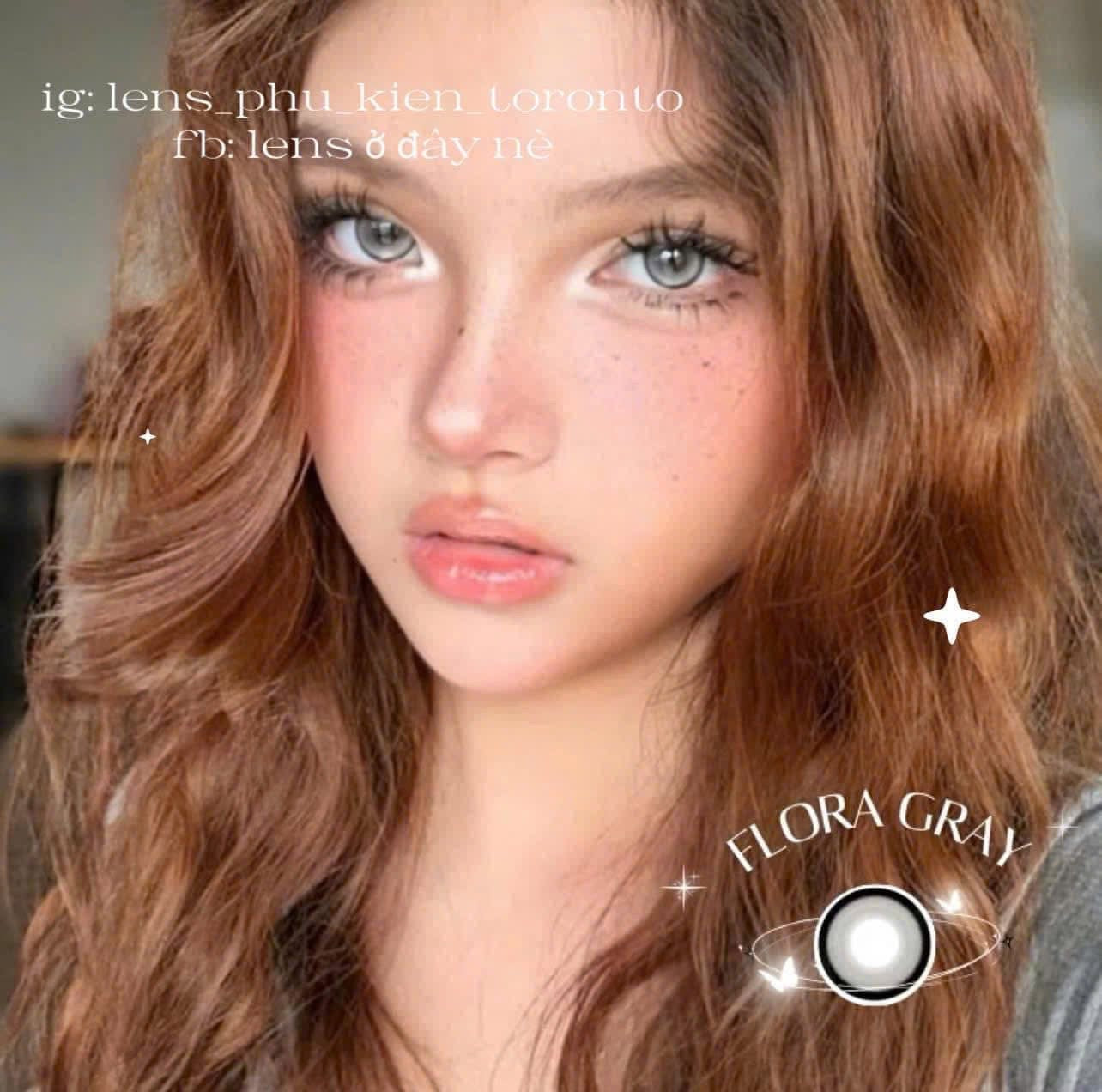 Contact Lens - Flora Gray