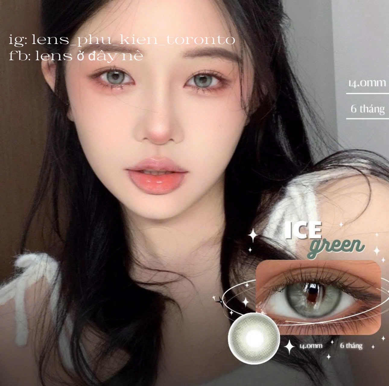 Contact lens - Ice Green