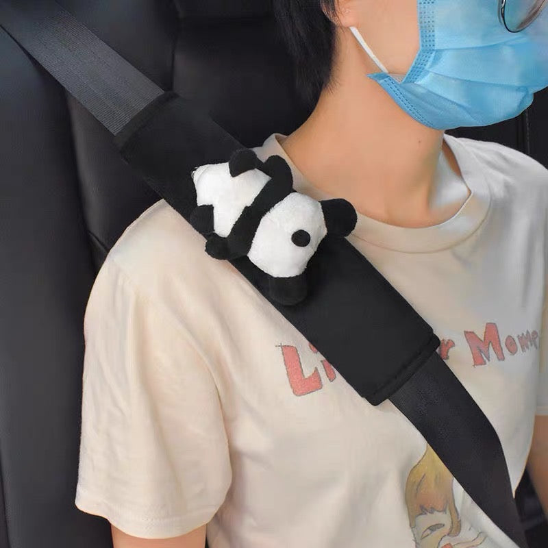 Bọc seat belt gấu bông