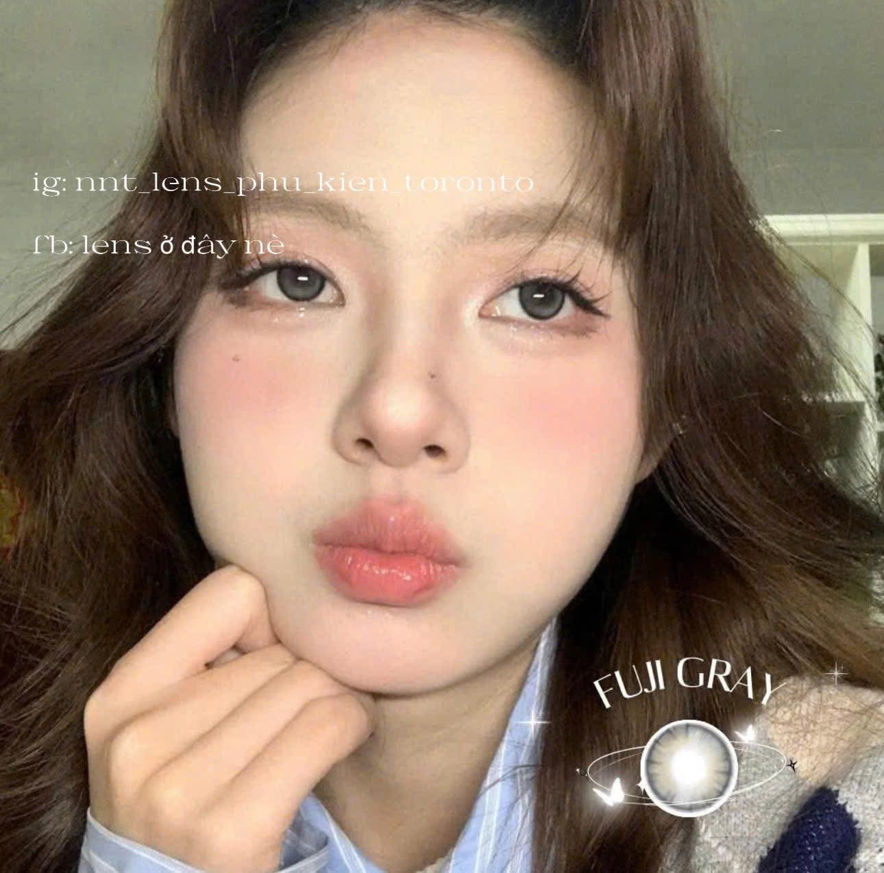 Contact Lens - Fuji Gray