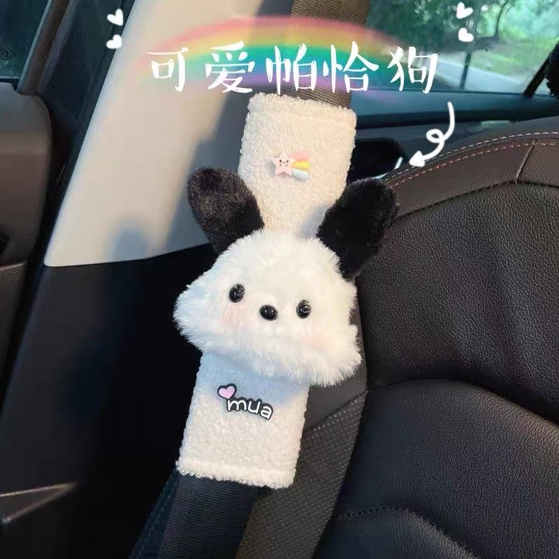 Bọc seat belt gấu bông
