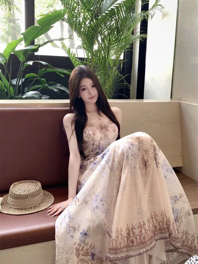 Váy dài cúp ngực sang trọng