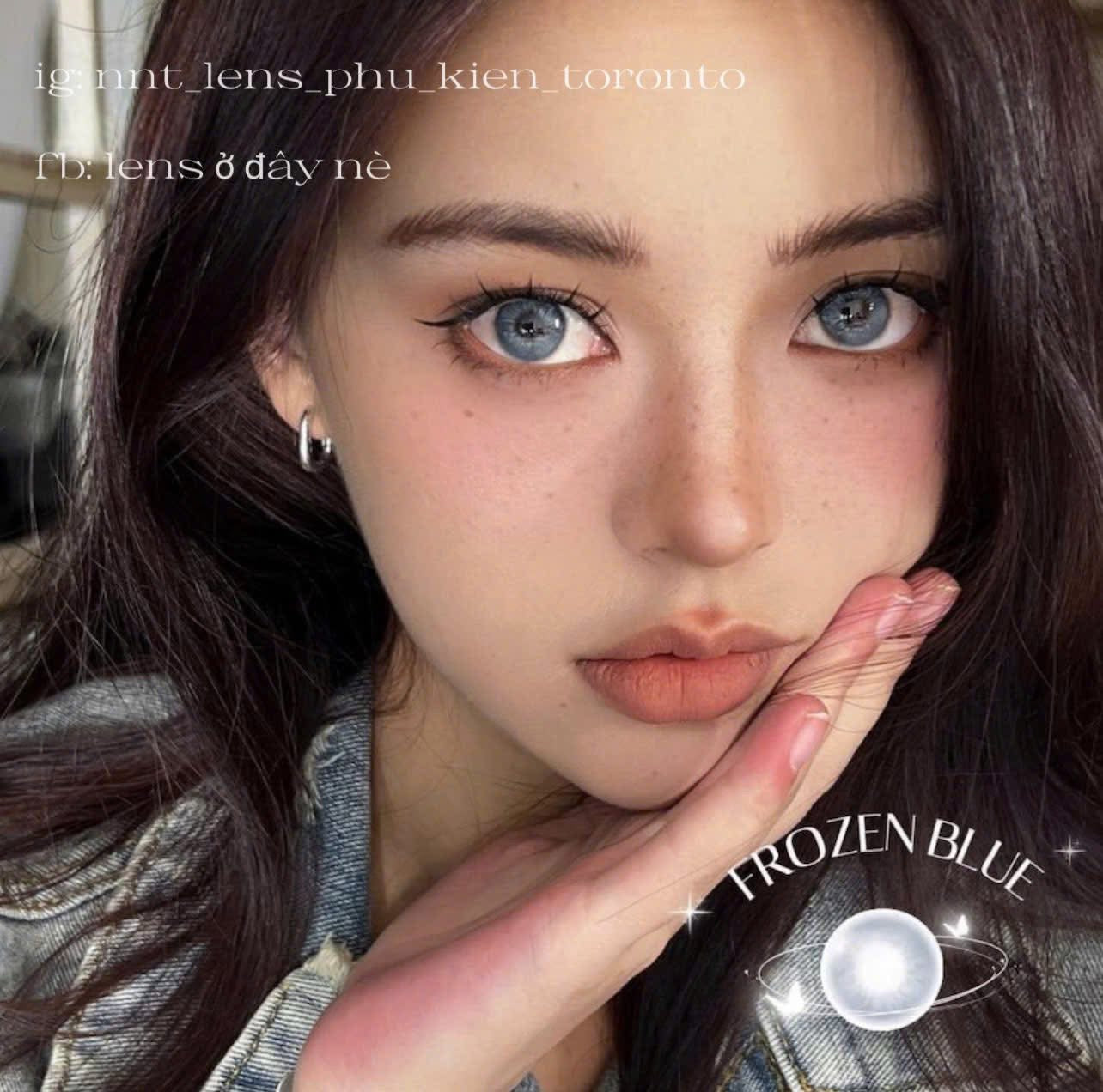 Contact Lens - Frozen Blue