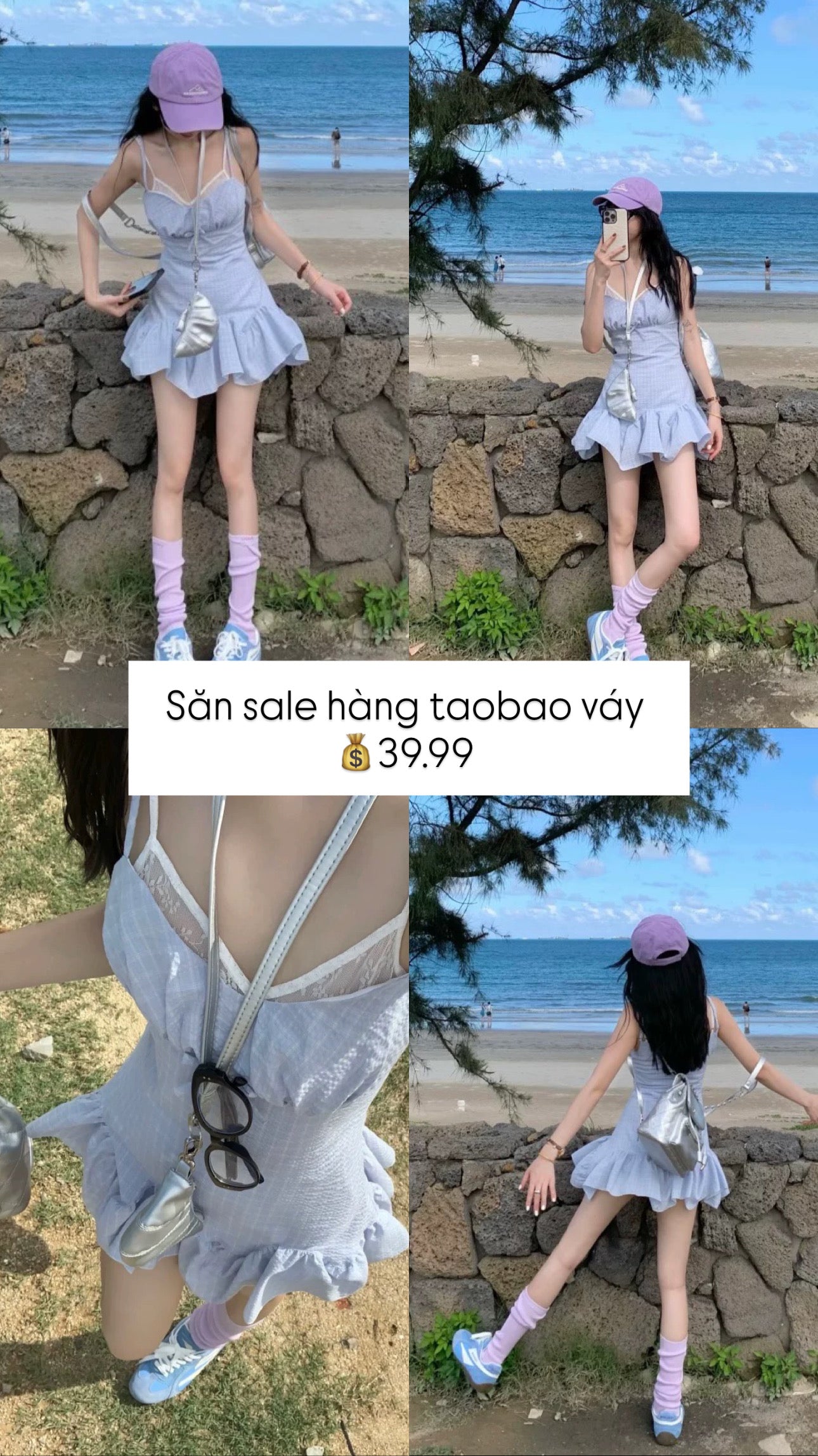 Săn sale hàng taobao 
váy