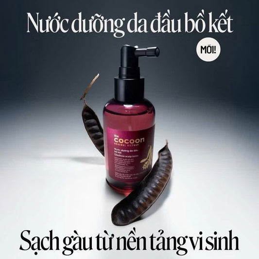 Có sẵn | Nước dưỡng da đầu bồ kết Cocoon