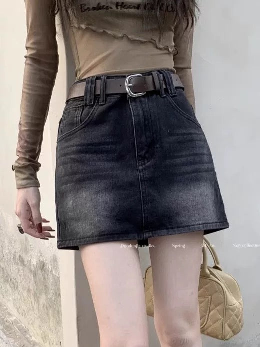 Chân váy jean top 1 Taobao gom order 30$