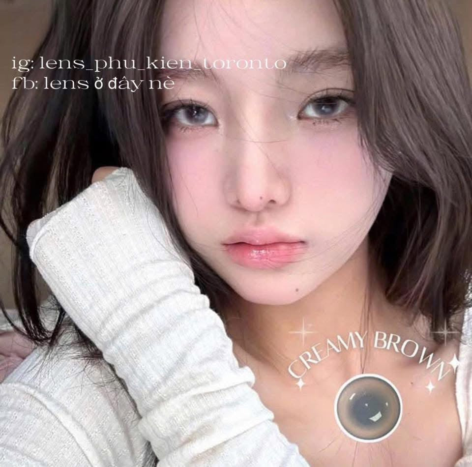 Contact Lens - Creamy Brown