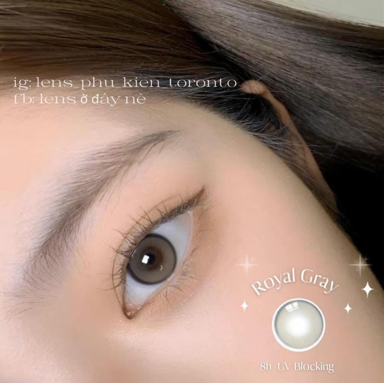 Contact Lens - Royal Gray