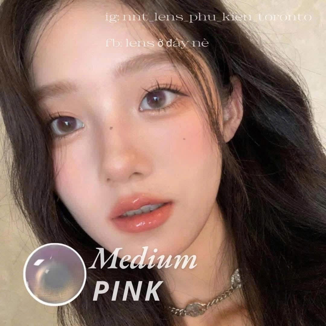 Contact Lens - Medium Pink