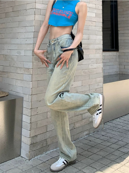 Jean Ống Suông Vintage