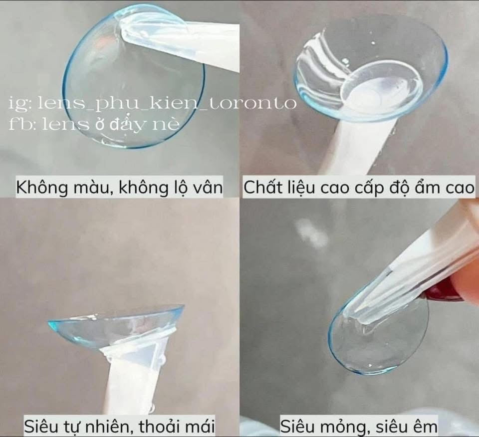 Contact Lens - Lens Trong Suốt
