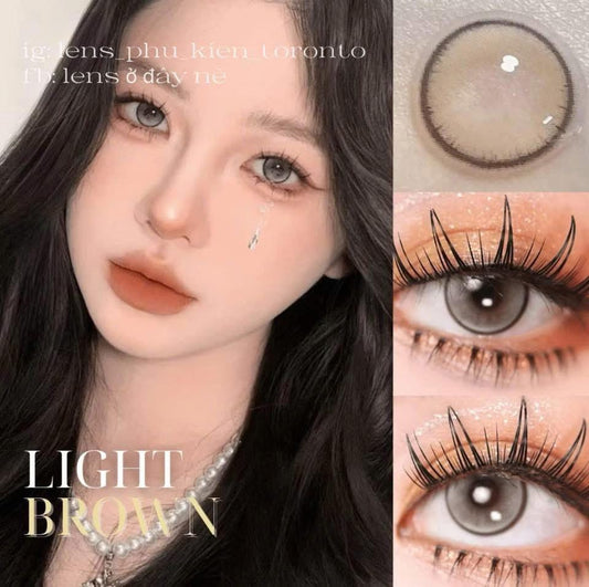 Contact Lens - Light Brown
