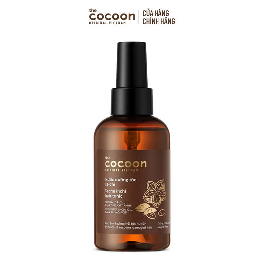 ￼Nước dưỡng tóc Sa-chi Cocoon giúp cấp ẩm và phục hồi hư tổn 140ml
