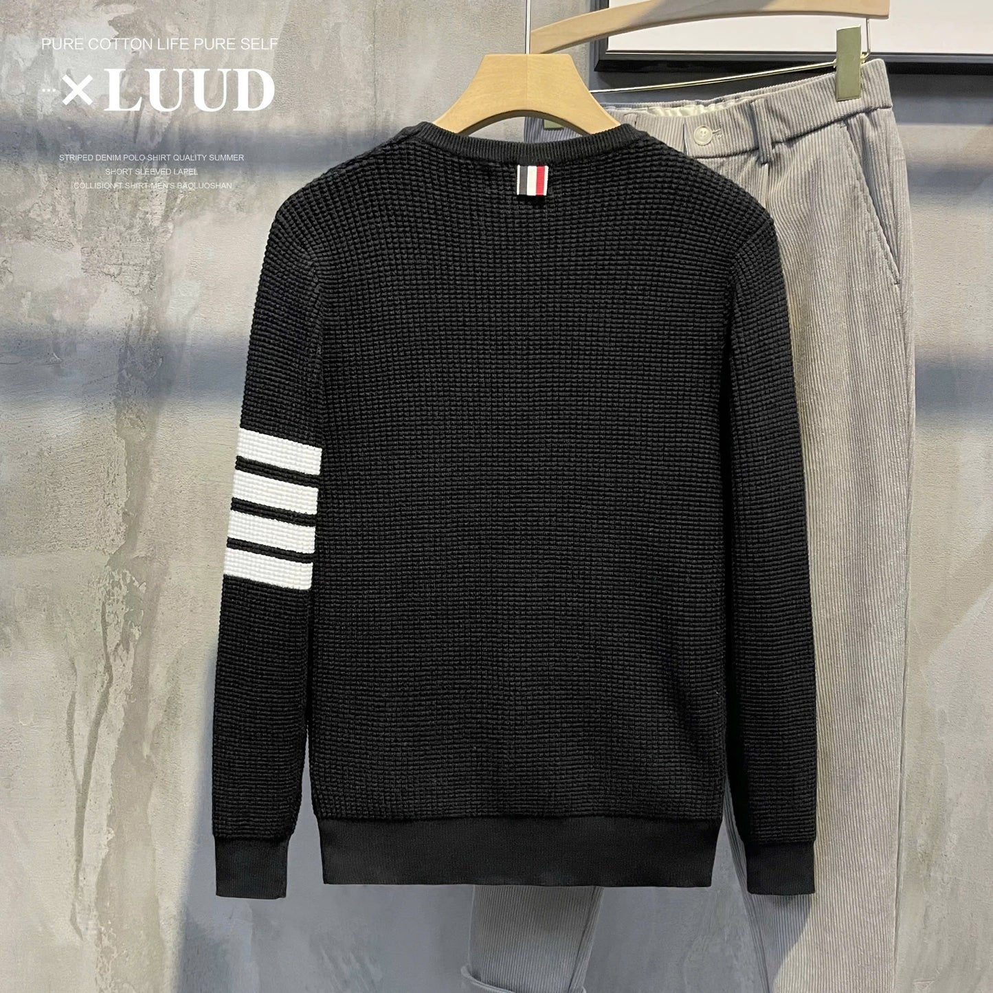 Áo dài tay dệt kim mát mẻ