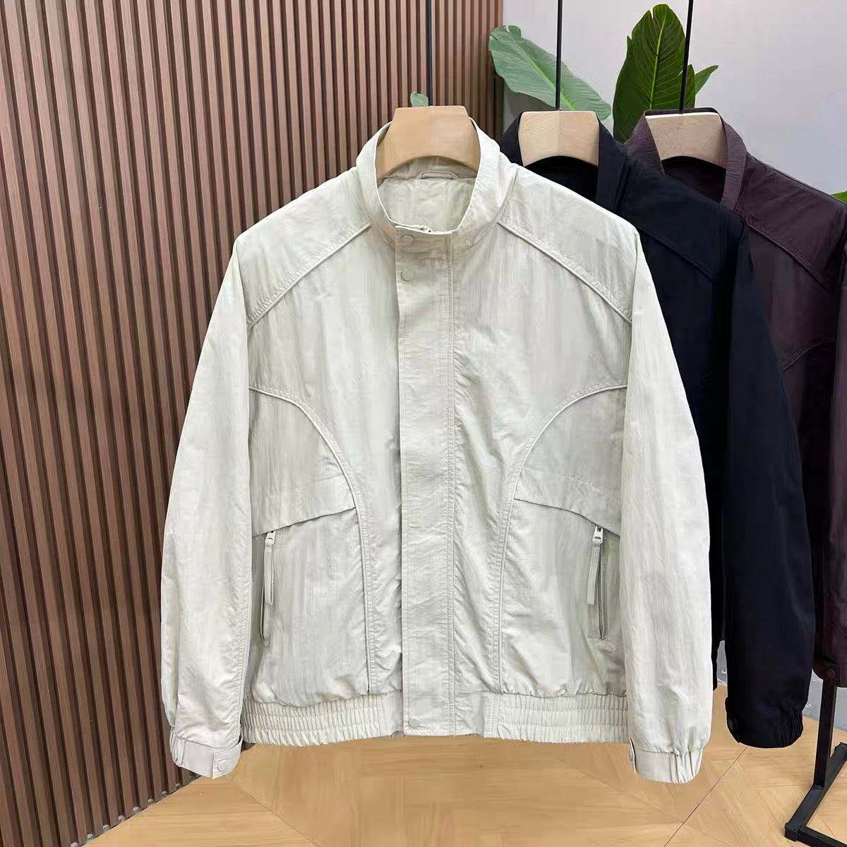 Áo khoác bomber cổ đứng cho nam