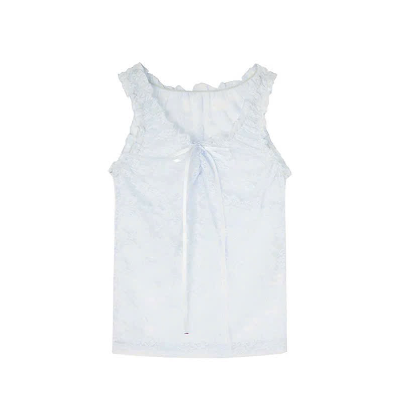 Áo 2 dây ren xinh yêu dễ phối