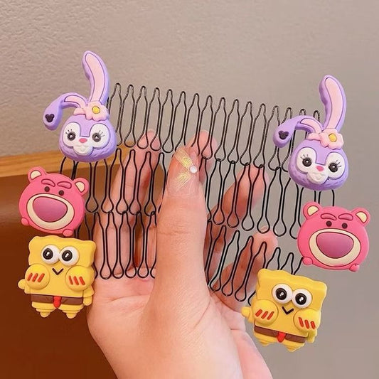 Phụ kiện lược chải cute gọn tóc con em bé gái