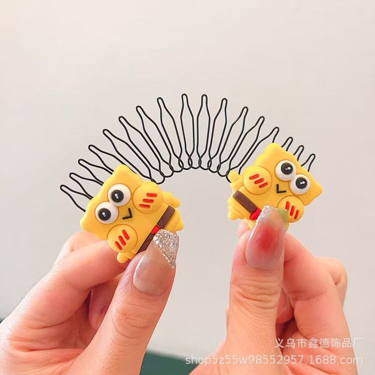 Phụ kiện lược chải cute gọn tóc con em bé gái