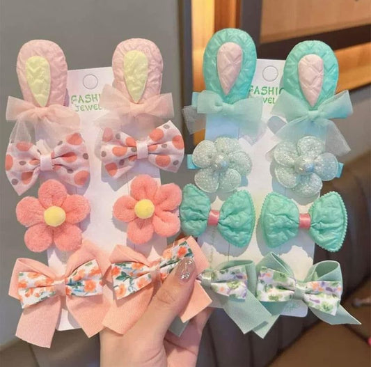 Set kẹp tóc 8 chi tiết cho bé iu công chúa