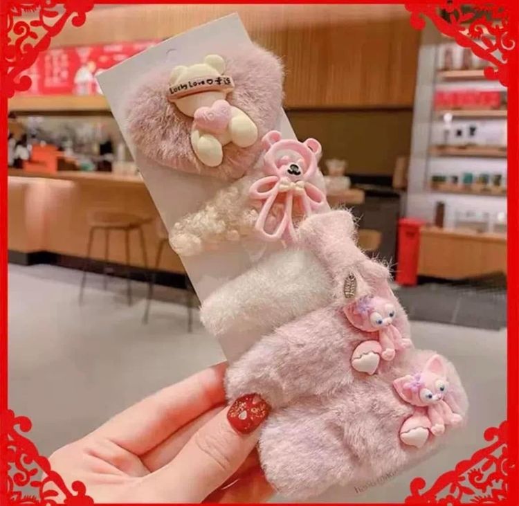 Kẹp lông charm dễ thương