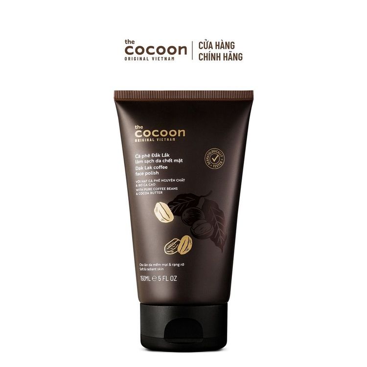 Combo Cocoon 3 món Tẩy trang bí đao + Tẩy da chết mặt + Mask nghệ - Tặng Son dưỡng và kẹp tóc tự chọn