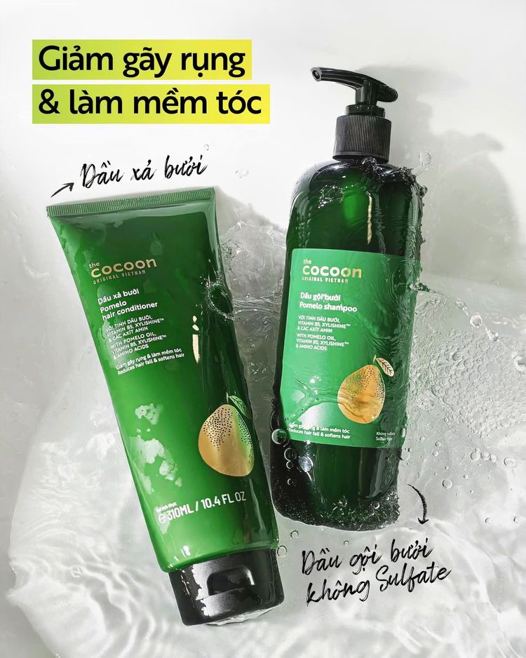 Combo COCOON 6 món 🎁 Tặng mặt nạ nghệ mờ thâm + son dưỡng dầu dừa 💋 có sẵn