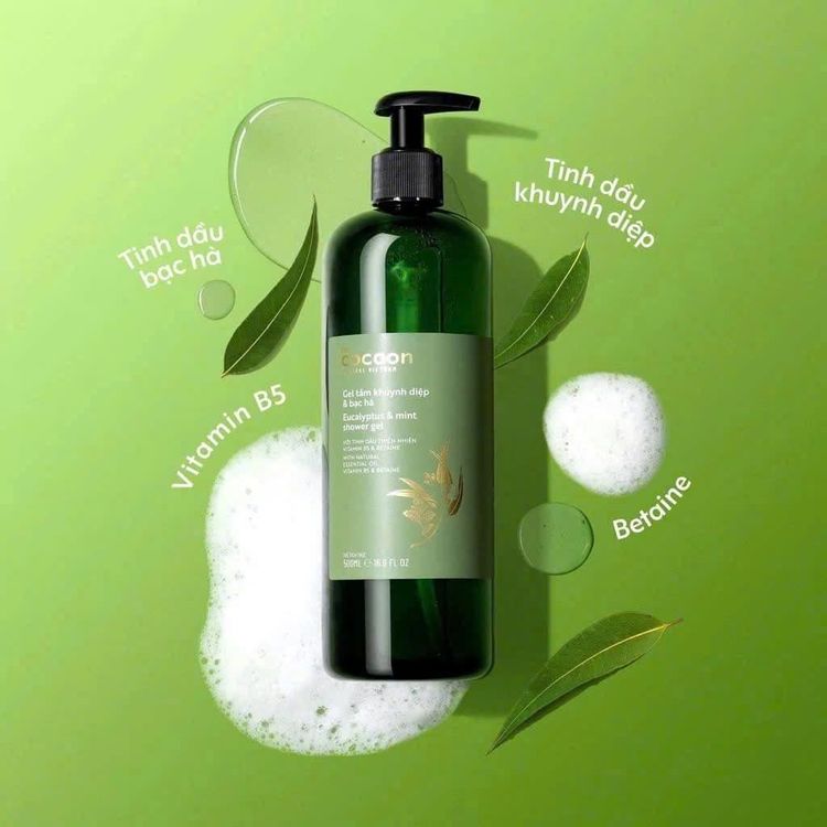 Combo COCOON 6 món 🎁 Tặng mặt nạ nghệ mờ thâm + son dưỡng dầu dừa 💋 có sẵn
