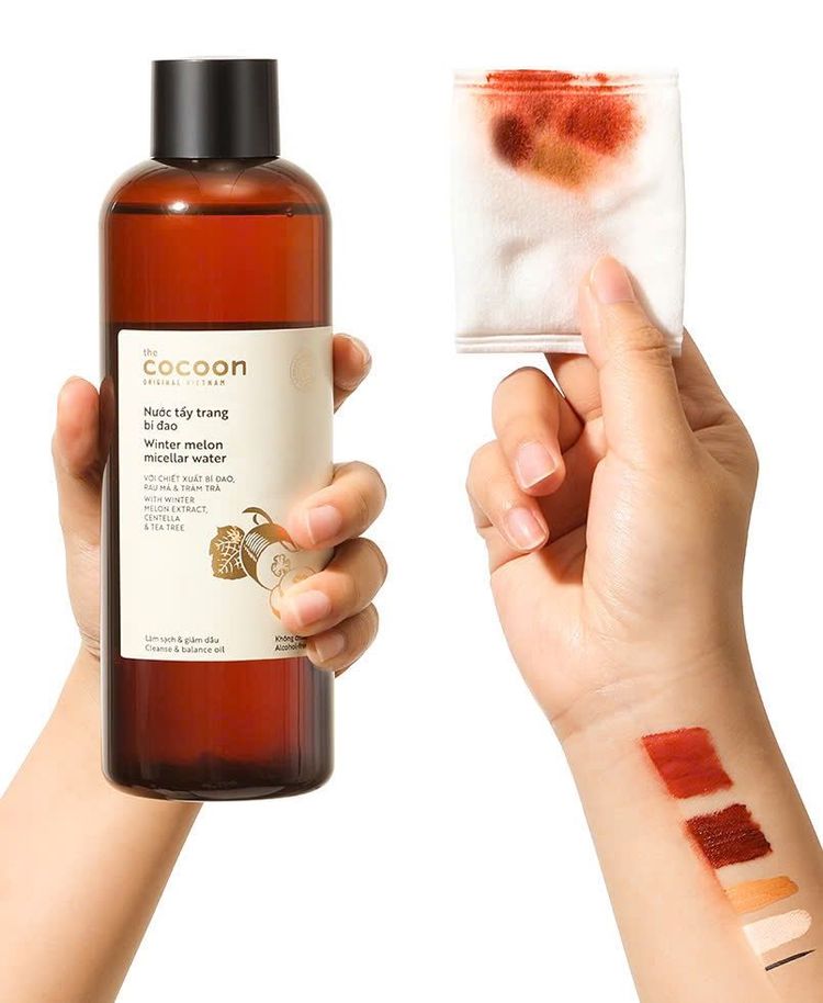 Combo dưỡng mặt sạch sâu COCOON 3 món - Tặng mặt nạ nghệ mờ thâm có sẵn