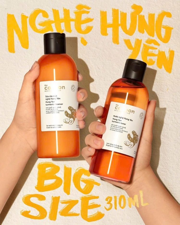 Combo dưỡng mặt sạch sâu COCOON 3 món - Tặng mặt nạ nghệ mờ thâm có sẵn