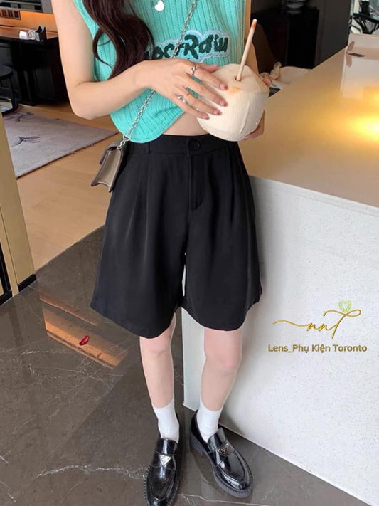 Quần lửng vải cotton có sẵn