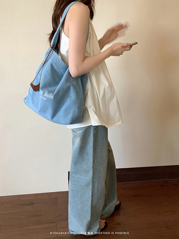 Túi tote vải Chio’2nd đơn giản trẻ trung