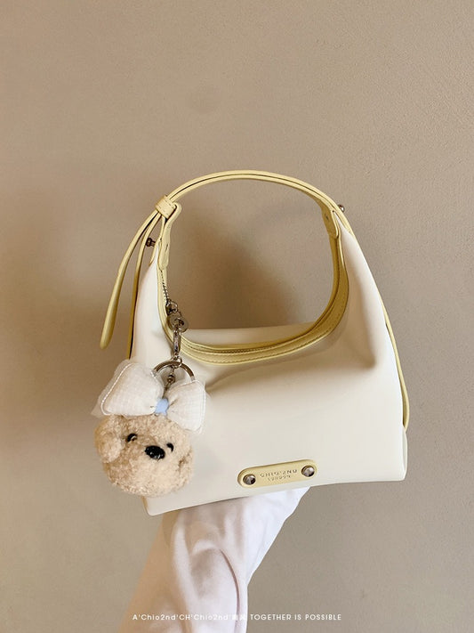 Túi Chio'2nd kèm charm cún bông dây tùy chỉnh