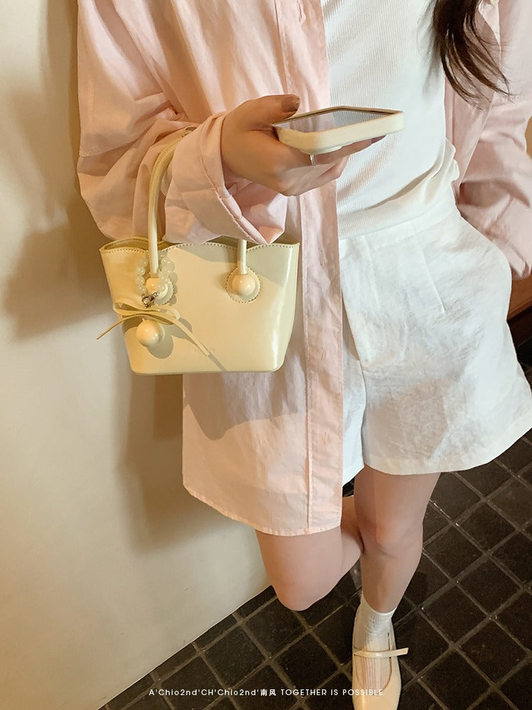 Túi xách Chio'2nd đeo chéo da thật