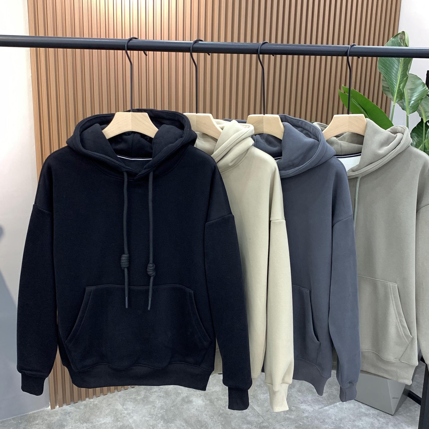 Áo hoodie nam chất nỉ dày dặn