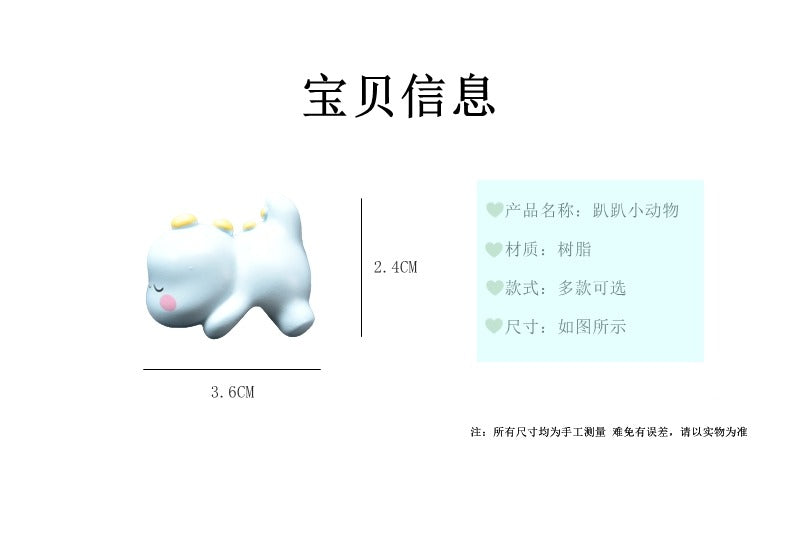 Set dán xe hình động vật ú nu dễ thương