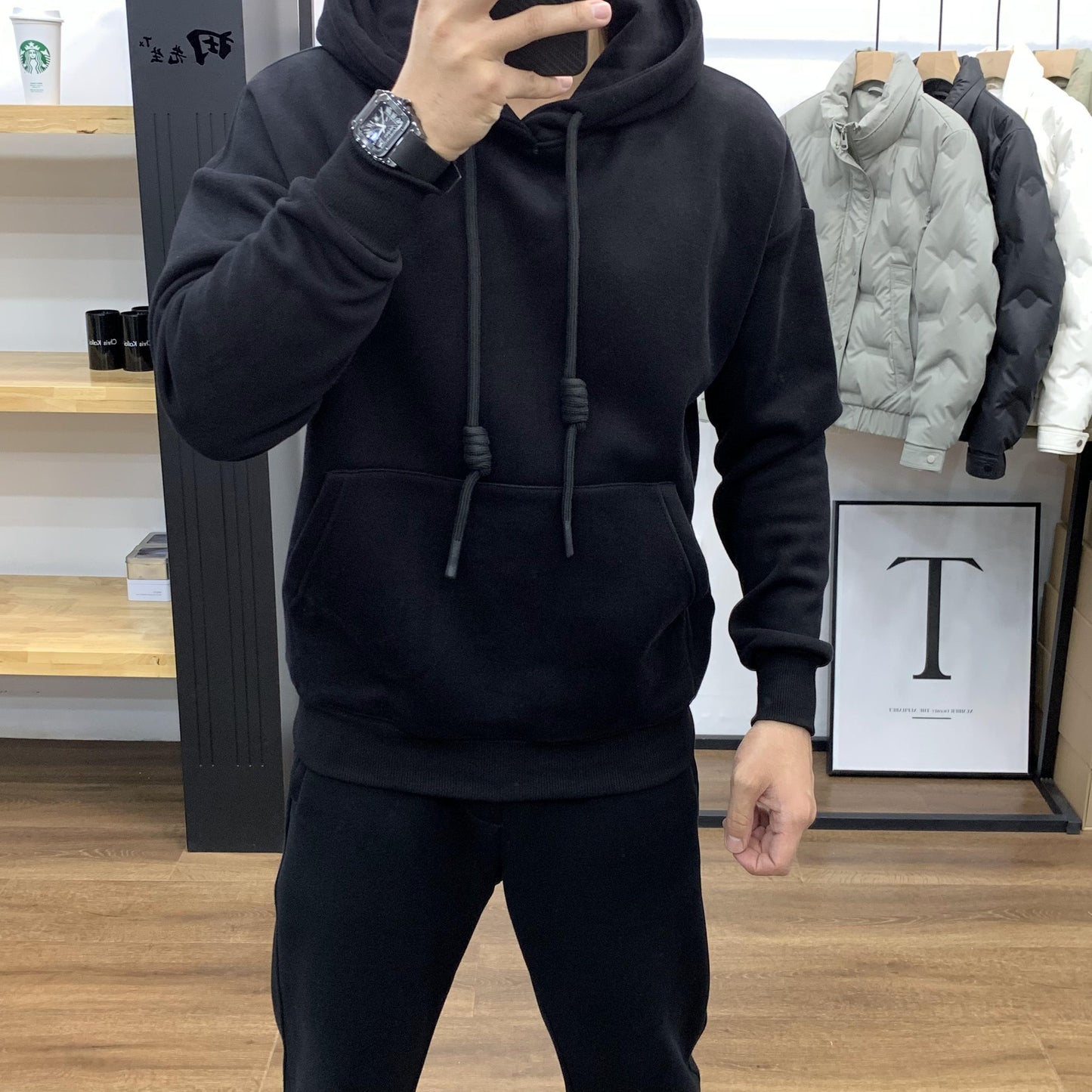 Áo hoodie nam chất nỉ dày dặn