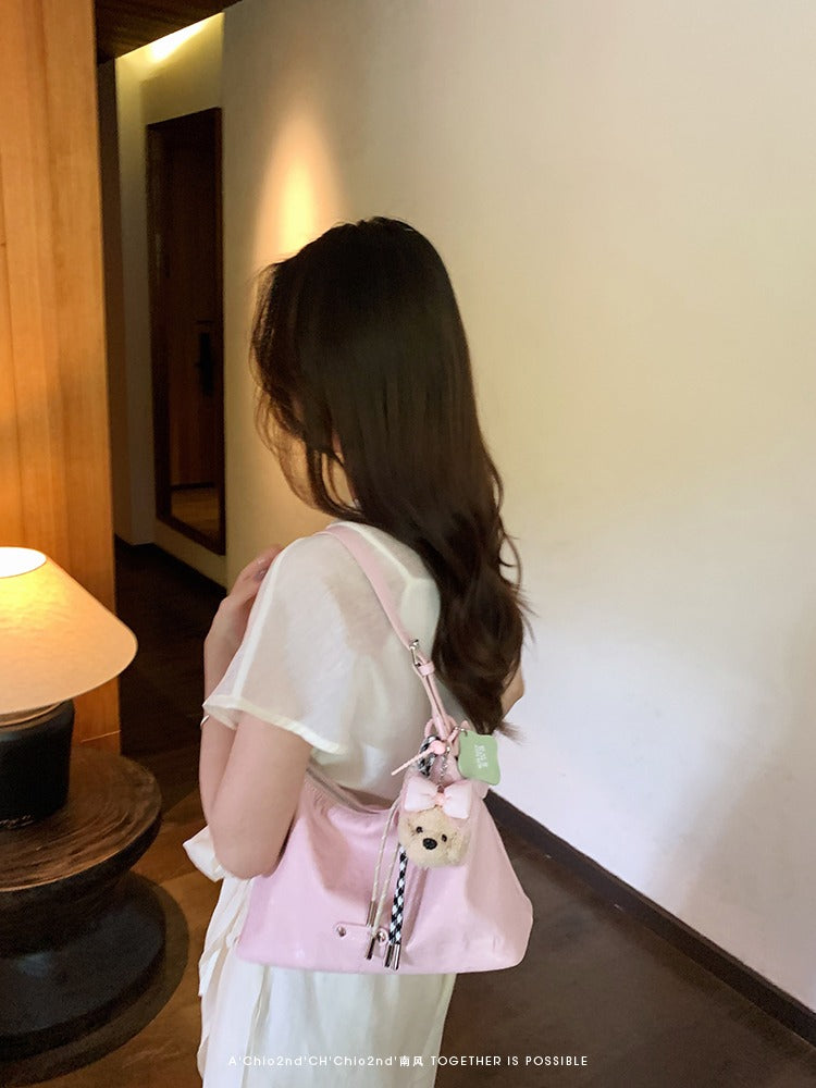 Túi đeo vai trơn Chio'2nd đơn giản, thanh lịch